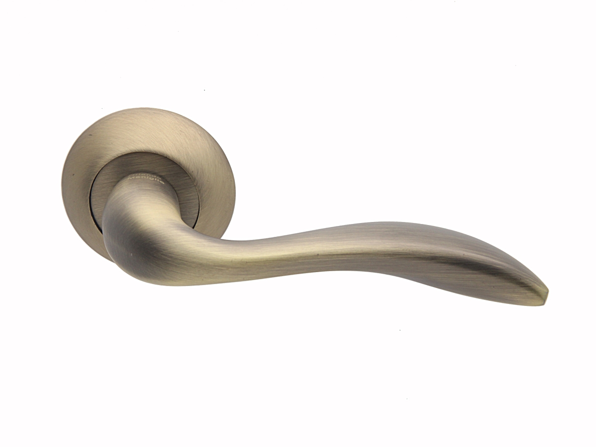 Дверная ручка ORLANDO H100 матовая бронза