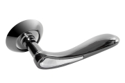 Дверная ручка ORLANDO H228 черный никель хром