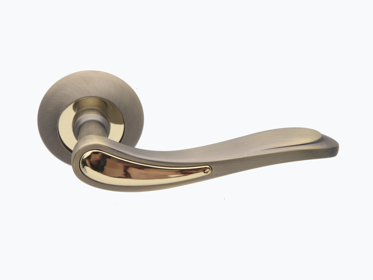 Дверная ручка ORLANDO H228 матовая бронза