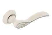 Дверная ручка ORLANDO H240 белый никель хром