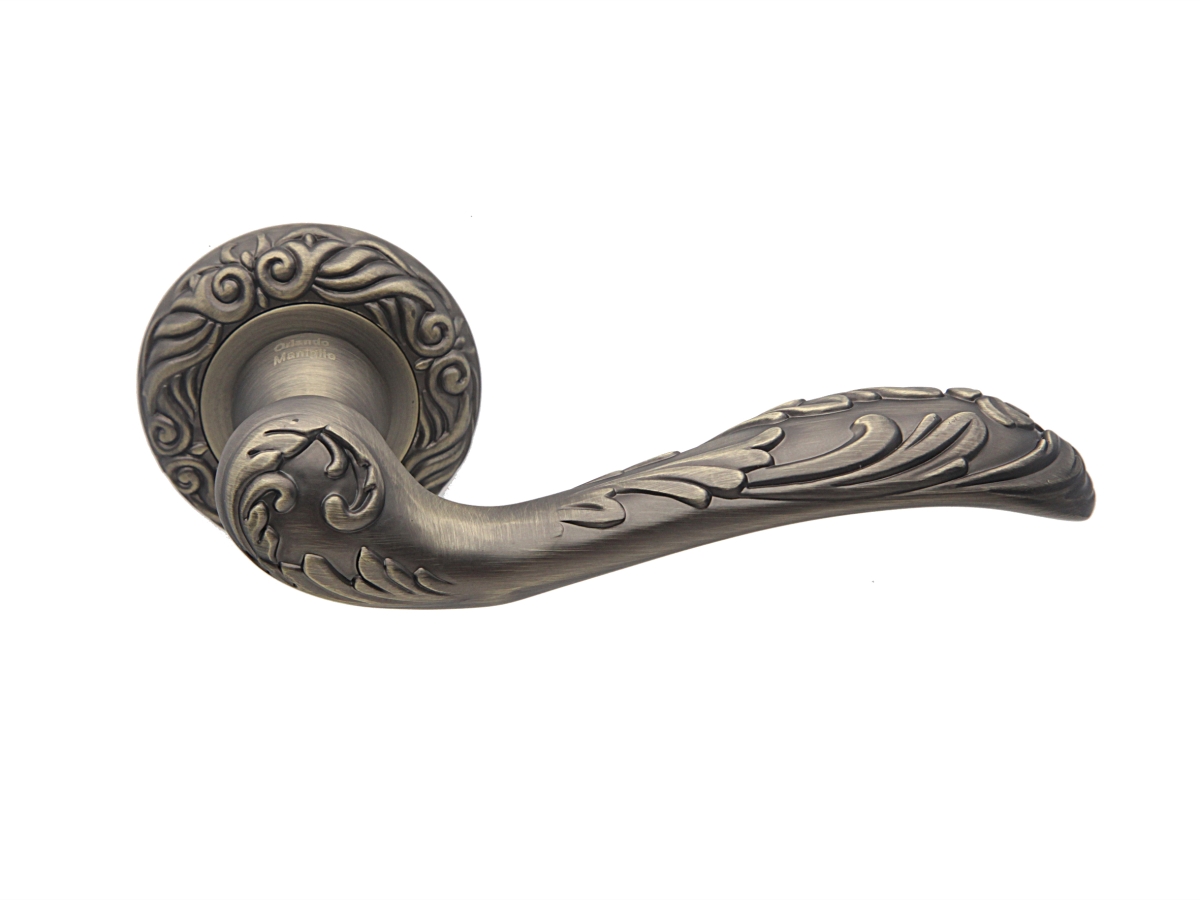 Дверная ручка ORLANDO H270 матовая бронза